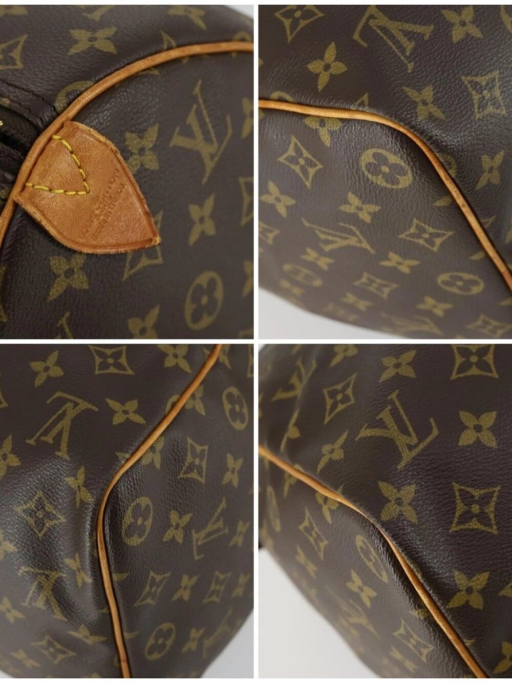 LOUIS VUITTON Monogram Keepall 45 Boston Bag M41428 LV Auth 155039 - Picture 7 of 14